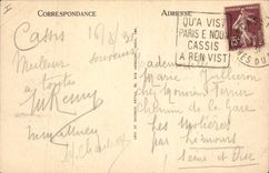 CPA Cassis Baie de Cassis Calanque d'En Vau 