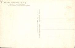 CPA La Cote Provencale Cassis et ses Calanques entree de la Calanque d'En Vau 