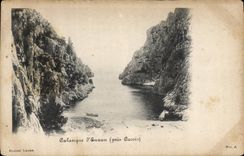 CPA Calanque d'Envau pres Cassis 