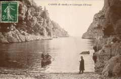 CPA Cassis B du R Calanque d'Envau 