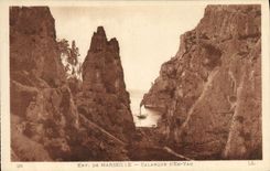 CPA Env de Marseille Calanque d'En Vau 