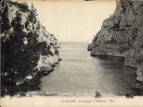 CPA Cassis Calanque d'Enveau 