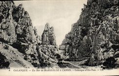 CPA Calanque En Mer de Marseille a Cassis Calanque d'En Vau 