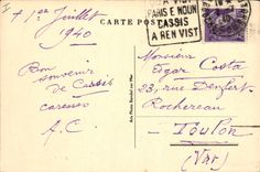 CPA Cassis les Calanques 