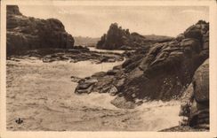 CPA Ploumanach Rochers a la pointe du Diable 