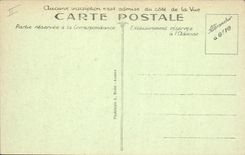 CPA Ploumanach un coin du Port et au fond le chateau de Costaeres ou Sienkieweiz ecivit Quo Vadis