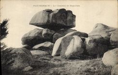 CPA Ploumanach le chateau de Napoleon 
