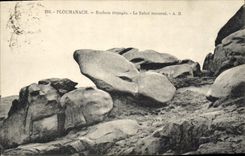 CPA Ploumanach Rochers Etranges le Sabot Renverse 