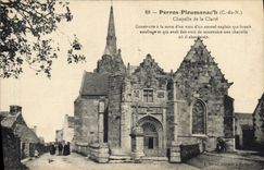 CPA Perros Ploumanach C du N chapelle de la Clarte construite a la suite d'un voeu d'un amiral angla