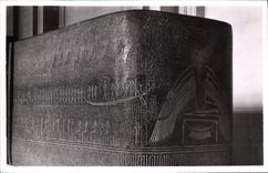 CPA Sarcophage de Ramses III Granit rose 