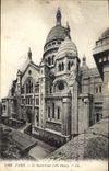 CPA Paris Le Sacre Coeur cote Ouest 