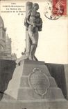 CPA Paris Montmartre La Statue du Chevalier de la Barre 