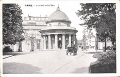 CPA Paris Le Parc Monceau 