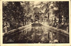 CPA Vues de Paris Jardin du Luxembourg Fontaine Medicis 