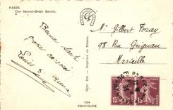 CPA Paris le Sacre Coeur 