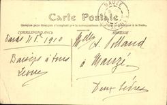 CPA Paris Arc de Triomphe du Carrousel et le Louvre