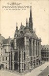 CPA Paris la Sainte Chapelle Construite en 1245 sur l'ordre de St Louis par Pierre de Montereau Rest