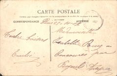 CPA Paris Buttes Chaumont Le Pont suspendu