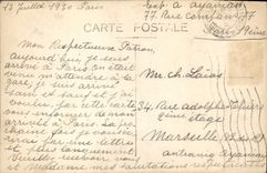 CPA Paris le Petit Palais 