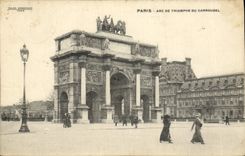 CPA Paris Arc de Triomphe du Carrousel 