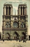 CPA Paris Eglise Notre Dame 