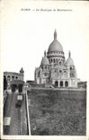 CPA Paris La Basilique de Montmartre 