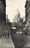CPA Paris Montmartre le Sacre Coeur et le Square d'Anvers 