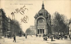 CPA Paris Eglise Saint Augustin 