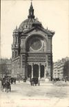 CPA Paris Eglise Saint Augustin 