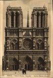 CPA Paris Notre Dame facade 