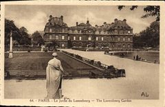 CPA Paris Le Jardin du Luxembourg 
