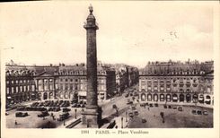CPA Paris place Vendome 