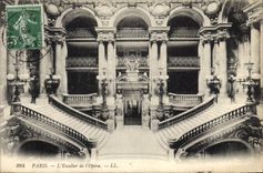 CPA Paris L'Escalier de l'Opera 