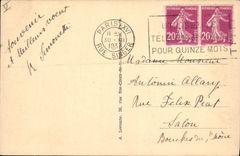 CPA Paris Arc de Triomphe 