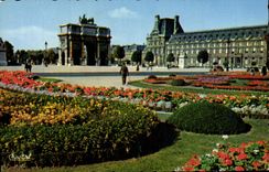 CPA Paris les Jardins de Louvre 