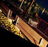 CPM Montreux Clarens les Quais le soir 