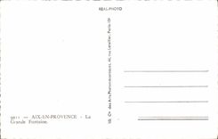 CPM Aix en Provence la Grande Fontaine 
