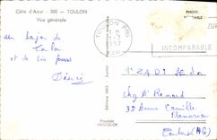 CPM Cote d'Azur Toulon vue generale 