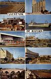 CPM Royan Char Marit de grauche a droite La Plage et le Front d Mer Eglise Le Casino Le Bac Cote d'A
