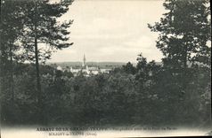 CPA Abbaye de la Grande Trappe Vue generale prise de la Foeri de Porche Soligny la Trappe 