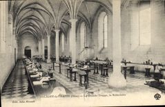 CPA Soligny la Trappe Orne La Grande Trappe le Refectoire 