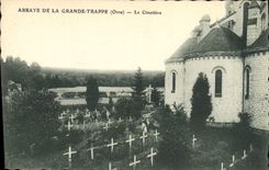 CPA Abbaye de La Grande Trappe Orne Le Cimetiere 