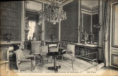 CPA Palais de Fontainebleau Cabinet d'Abdication de Napoleon 