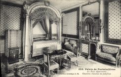 CPA Palais de Fontainebleau Les Petits Appartements Chambre a Coucher de Josephine 