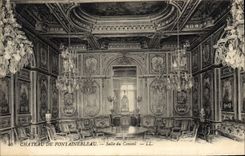CPA Palais de Fontainebleau Salle du Conseil 