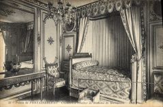 CPA Palais de Fontainebleau Chambre a coucher de Madome de Maintenon 