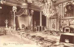 CPA Palais de Fontainebleau Salle du Trone 
