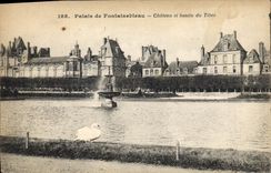 CPA Palais de Fontainebleau Chateau et bassin du Tibre 