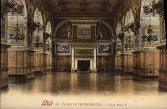 CPA Palais de Fontainebleau Galerie Henri II 