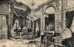 CPA Palais de Fontainebleau Chambre a Coucher de Napoleon I 
